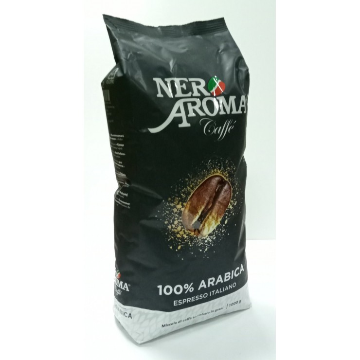 Кава в зернах Nero Aroma Caffe 100% Arabica Exclusive