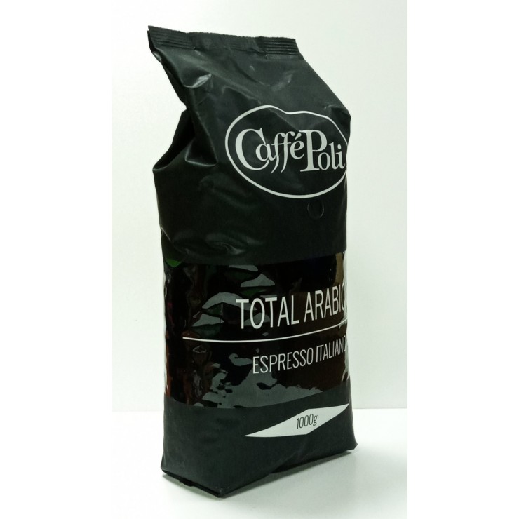 Кава в зернах Caffe Poli Total Arabica