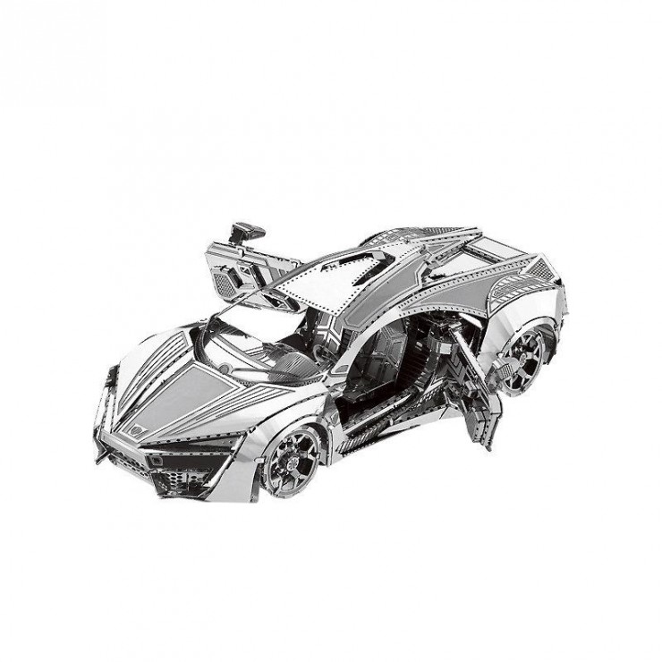 Металевий 3D-пазл supercar