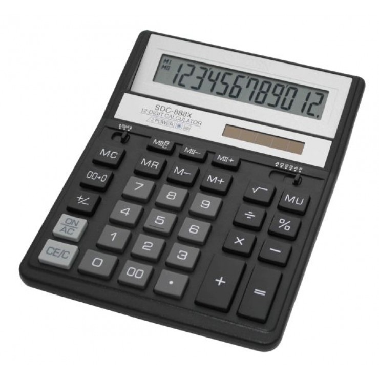 Калькулятор 12 розрядний 158х208х31