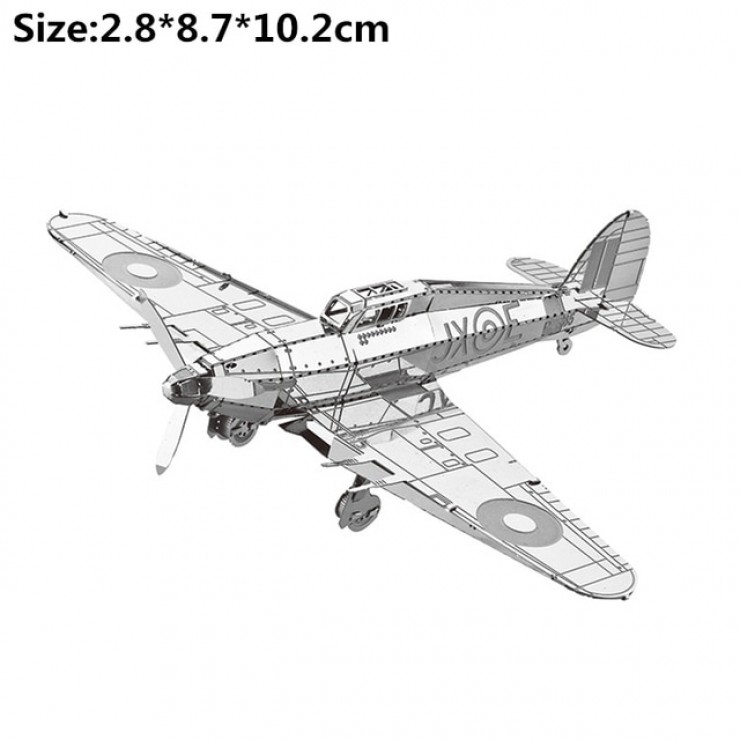 Металевий 3D-пазл Hawker Hurricane